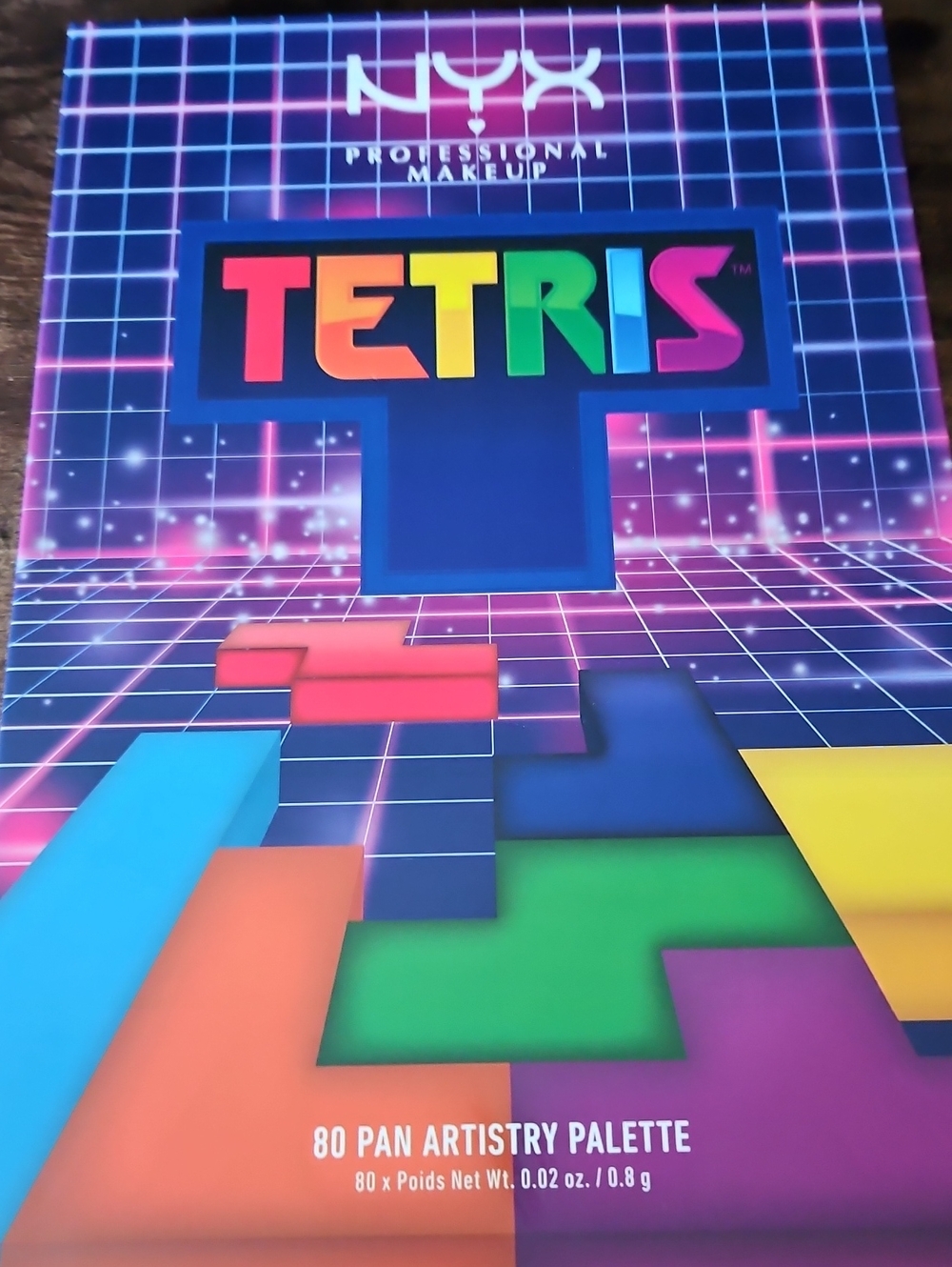 NYX Professional Makeup Tetris 80 Pan Artistry Palette - Bright Multi Color